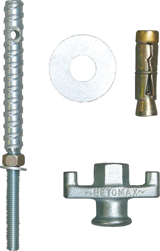 Eibenstock masonry fixing set, quick-release screw with Rawl dowel M12, 6-piece