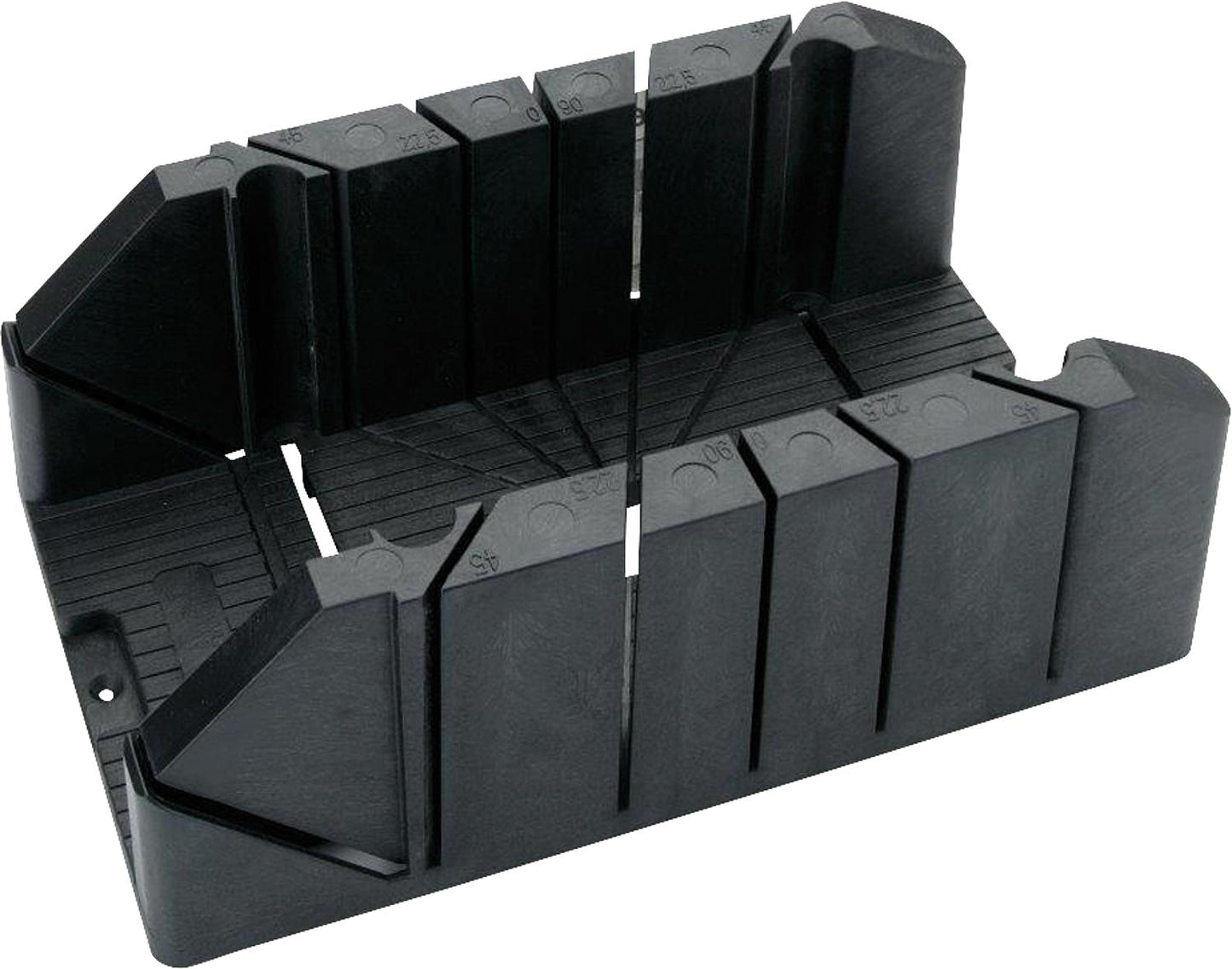 Professional plastic miter cutting jig, 370x220x140mm