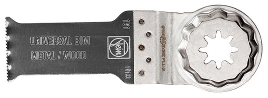 Fein E-Cut Bi-Metal Saw Blade, B=28mm, L=60mm, Starlock Plus, Pack of 5