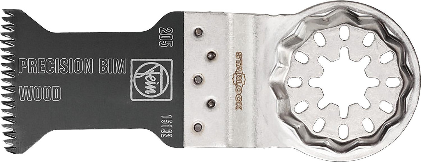 Fein E-Cut Bi-Metal Saw Blade, 35mm wide, 50mm long, Starlock, Pack of 5