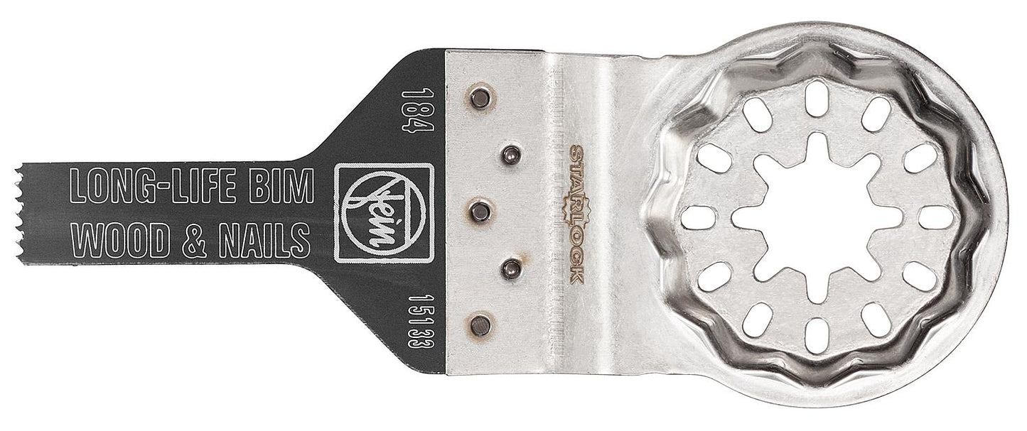 Fein E-Cut Long-Life saw blade, B=10mm, L=30mm, Starlock, pack of 5
