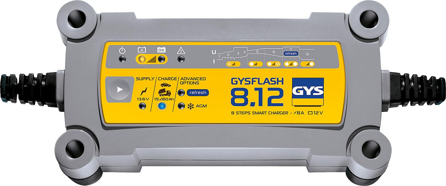 Battery charger GYS GYSFLASH 8.12