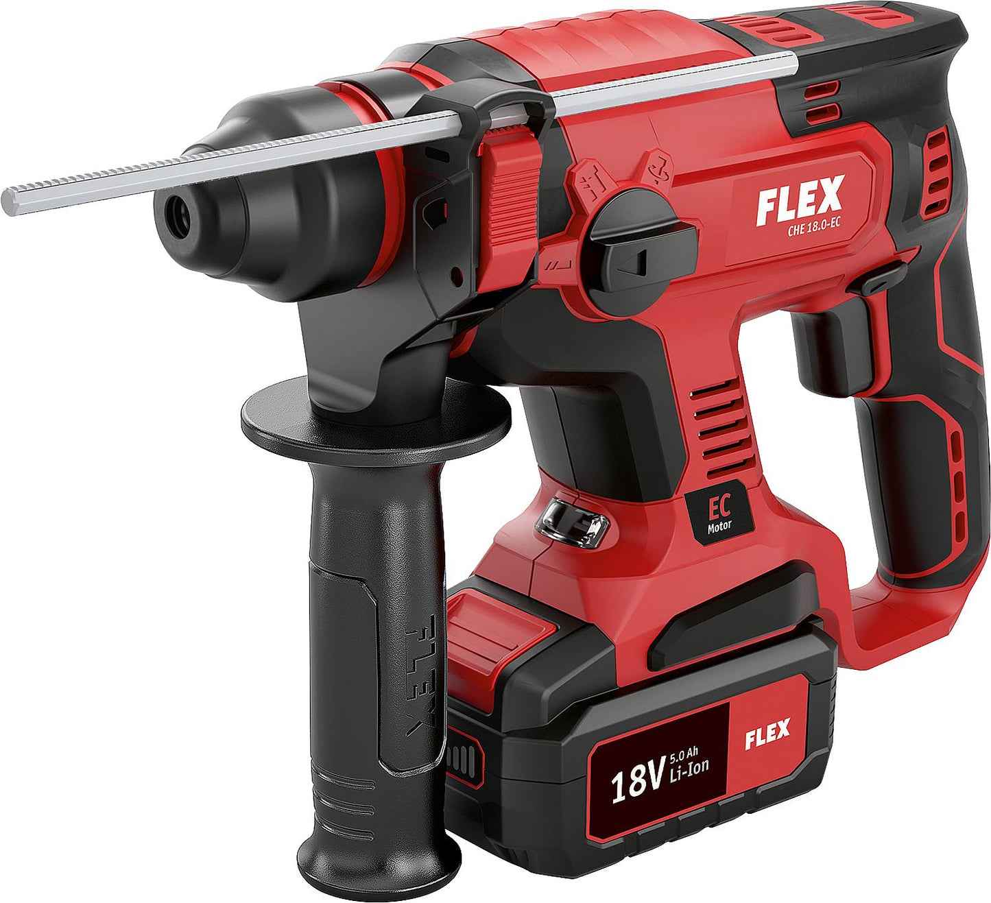 FLEX 18V CHE 18.0-EC cordless rotary hammer drill and chisel, without battery and charger
