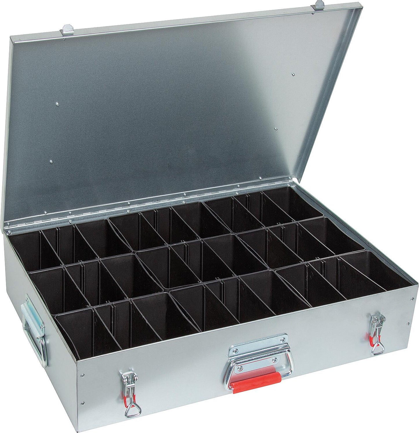 Fitting case galvanized, standard dimensions 580x405x125mm