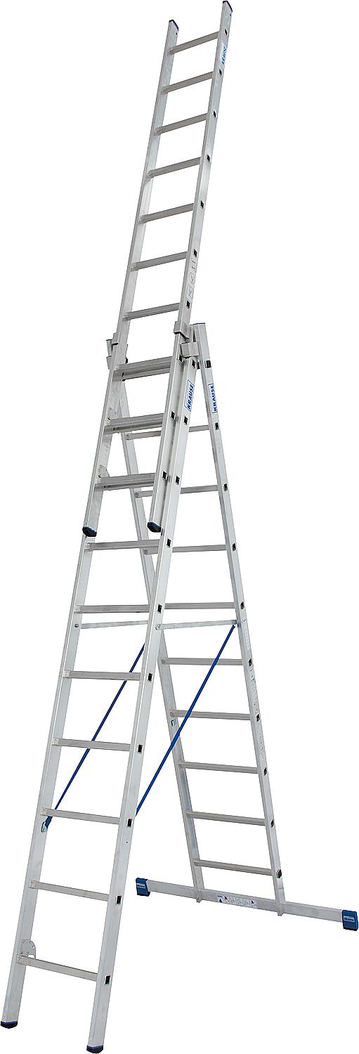 Vielzweckleiter KRAUSE STABILO 3x8 Sprossen mit Treppenfunktion