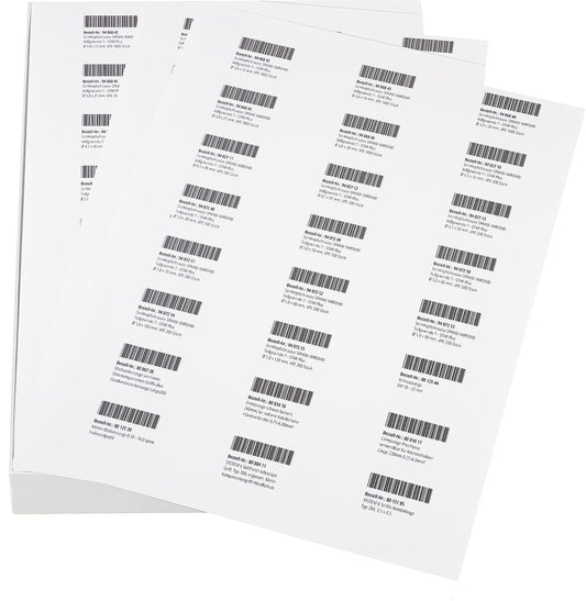 Streit labels 64.6x33.8 mm, 2400 labels per pack, white