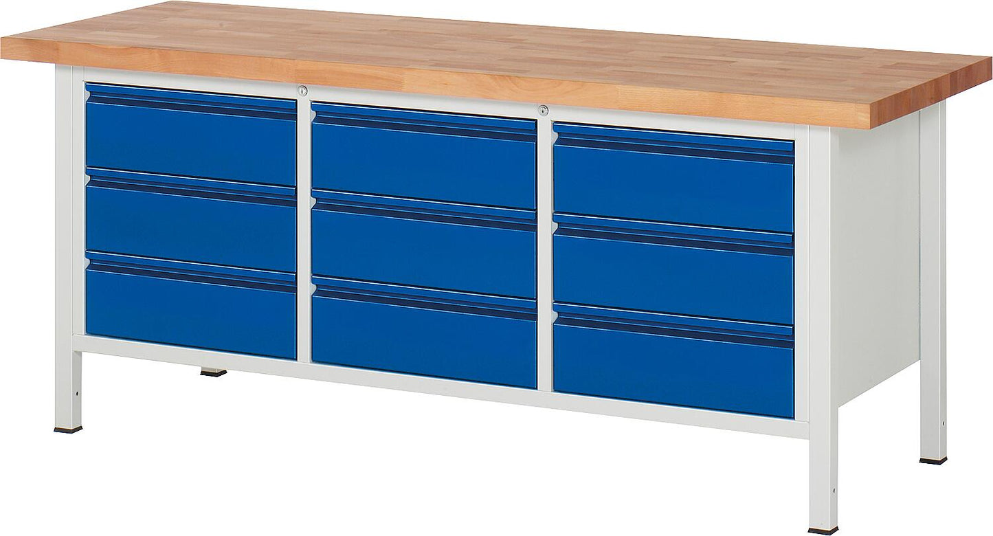 Workbench RAU 8574 series Basic-8 2000 x 840 x 700 mm