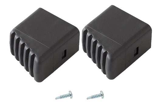 MONTO foot cap (pair) black 33x20 mm, for MONTO and CORDA step ladders