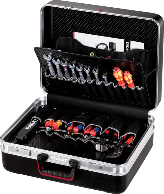 PARAT Classic Deep Space hard-shell tool case, 490x230x410mm, black