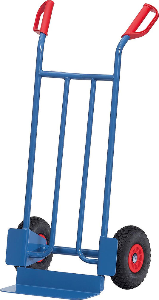 fetra® B1115P sack truck, load capacity 250kg, polyurethane tires