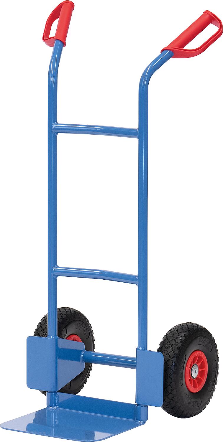 Chariot de gerbage fetra® B1125P, capacité de charge 200 kg, pneus en polyuréthane