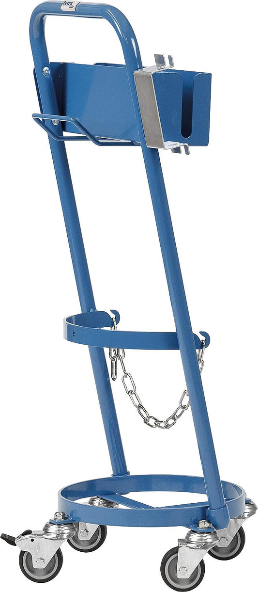 Gas cylinder trolley fetra® 51162, load capacity 80kg