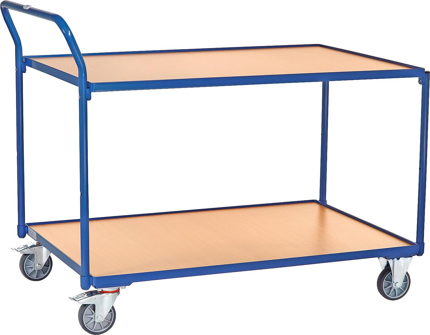 Tischwagen Fetra 2740/2742, bis 300 kg, mit 2 Böden aus Holz