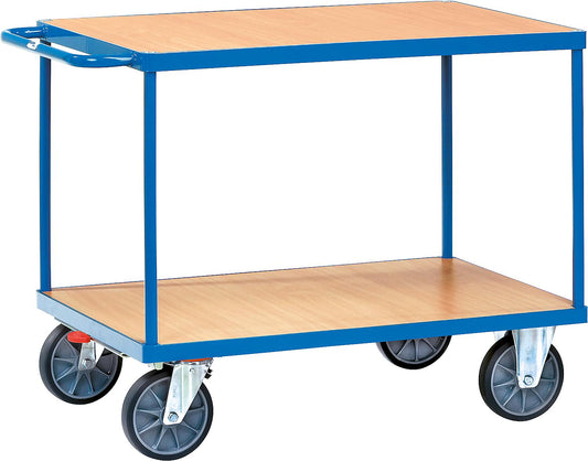 Heavy-duty table trolley fetra® 2401, loading area 1000x600mm