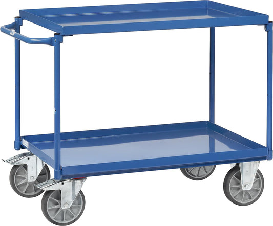 Table trolley with tubs fetra® 4820 loading area 850x500mm