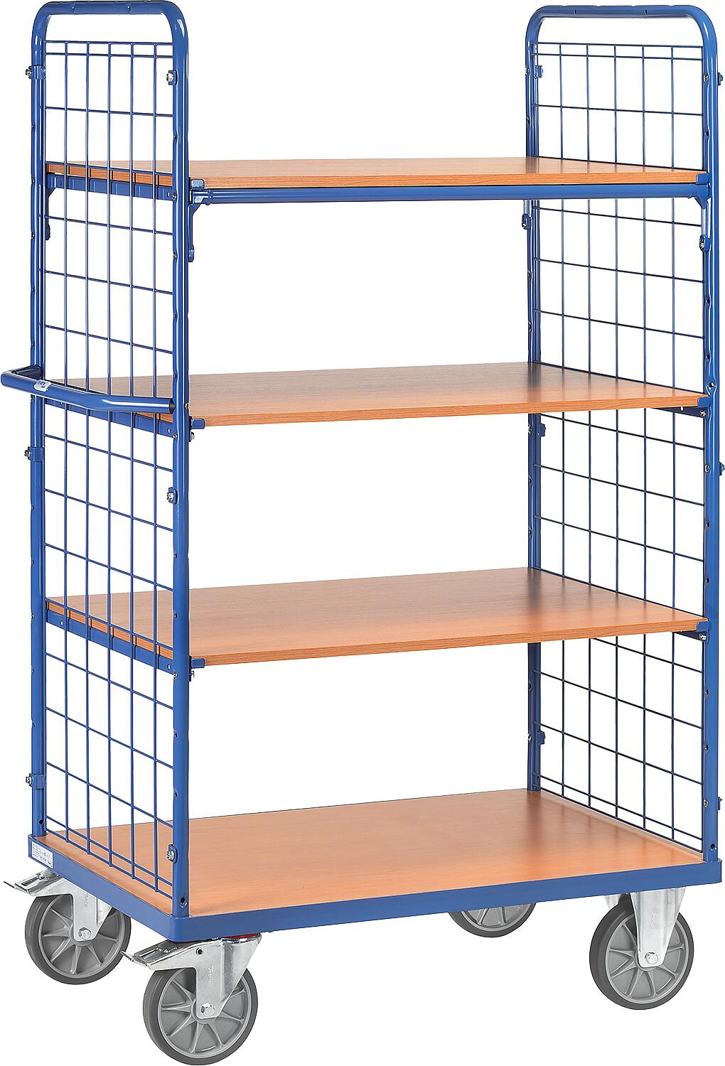 fetra® 8411 platform trolley, loading area 1000x600mm