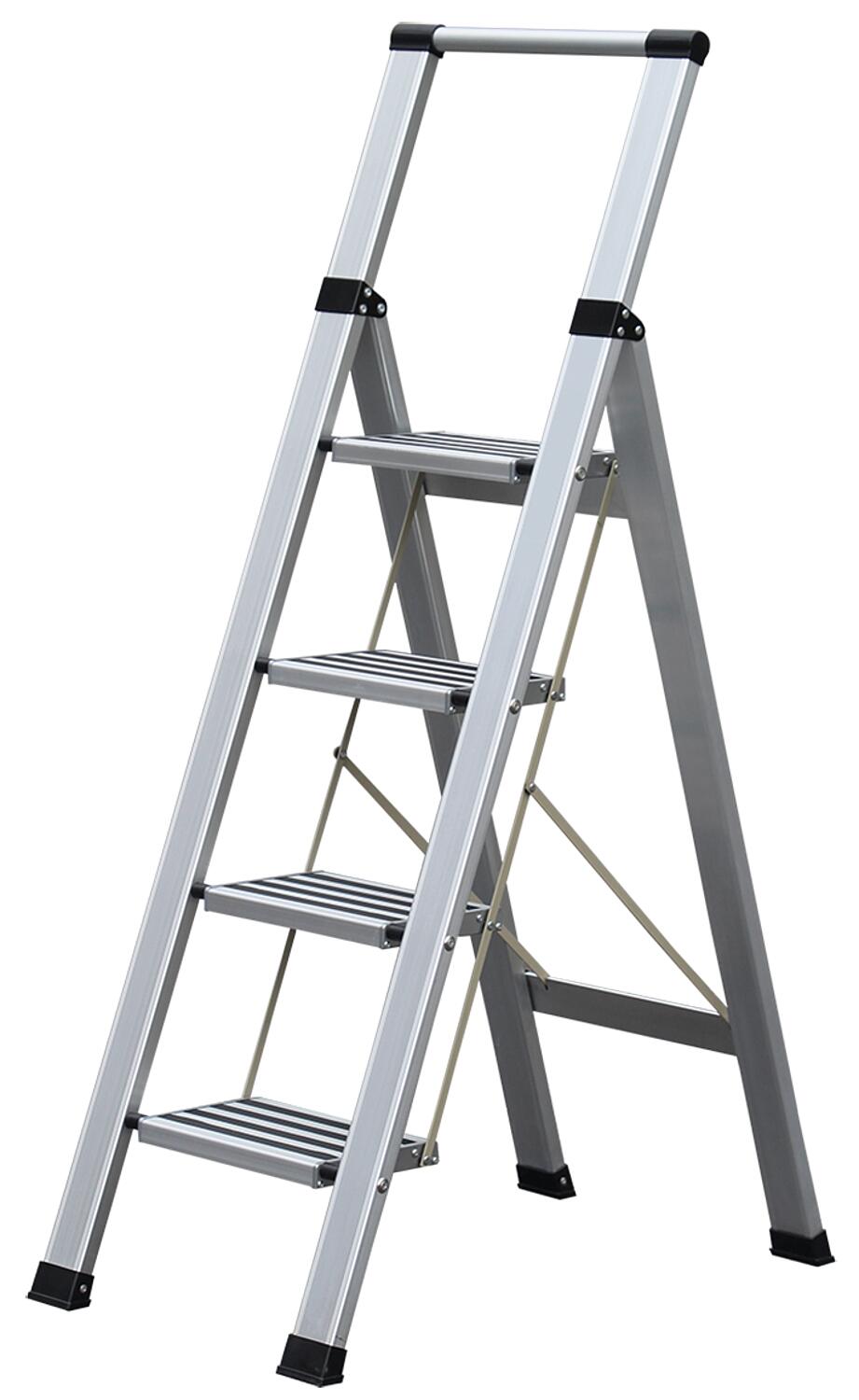 Stufen-Stehleiter Step+Store 2-stufig mit Haltebügel