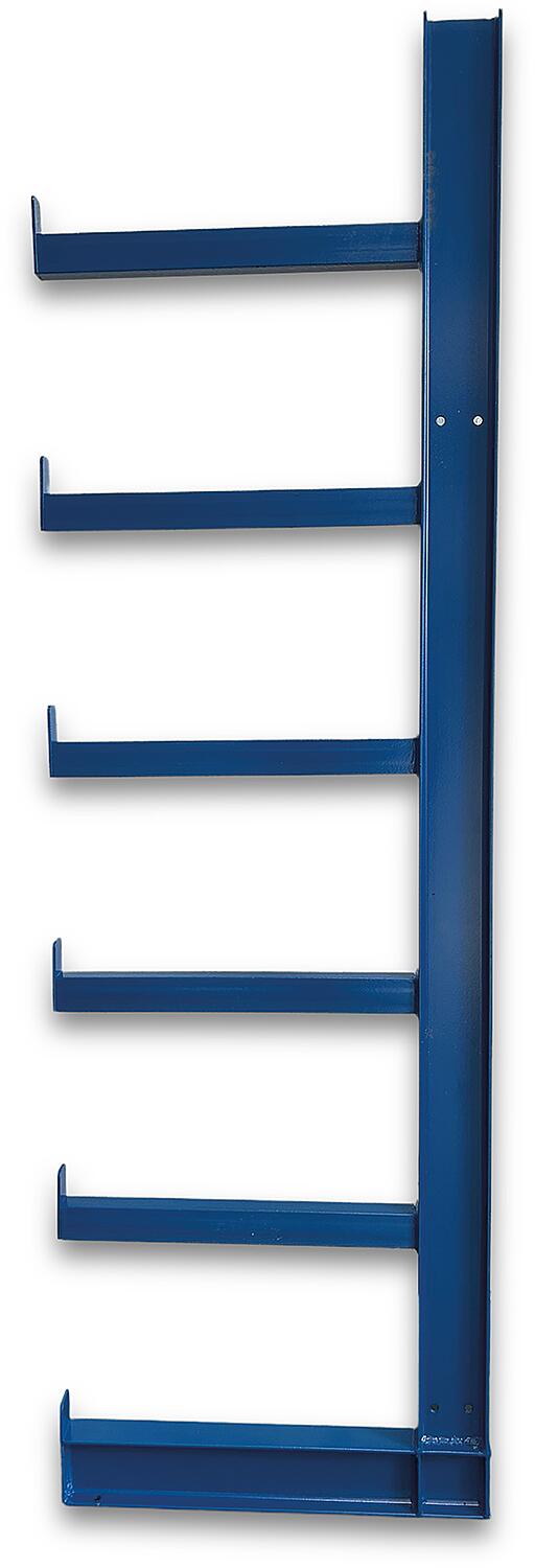KARL support bracket for Kraarm shelf - ONE-SIDED HxD 2000x500mm