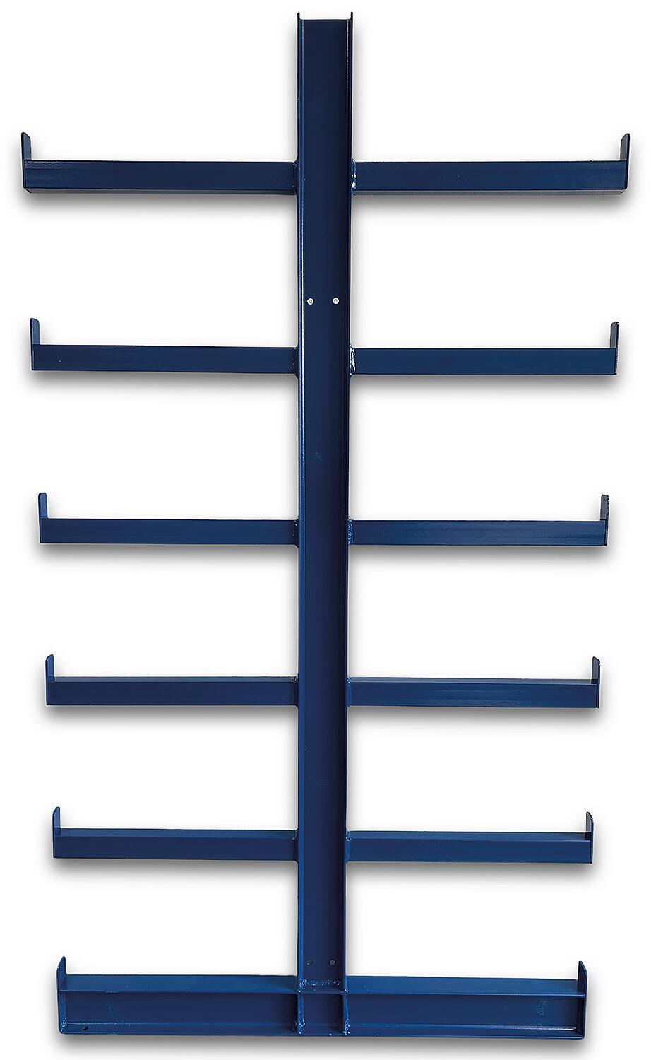 KARL support bracket for Kraarm shelf - ONE-SIDED HxD 2000x500mm