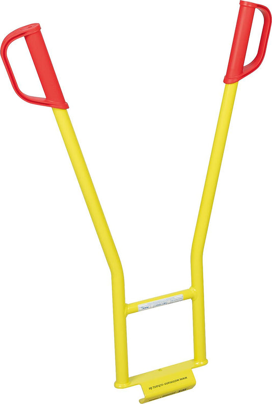 Cart carrying handle WS, yellow, load capacity 350 kg