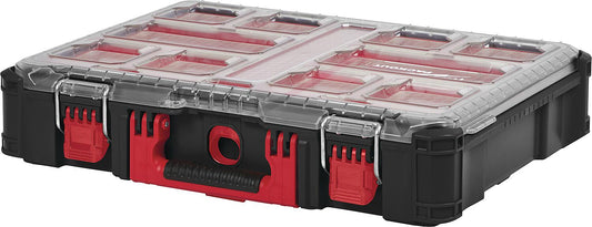 Milwaukee PACKOUT transport case, organizer, including sorting boxes 500 x 380 x 120 mm