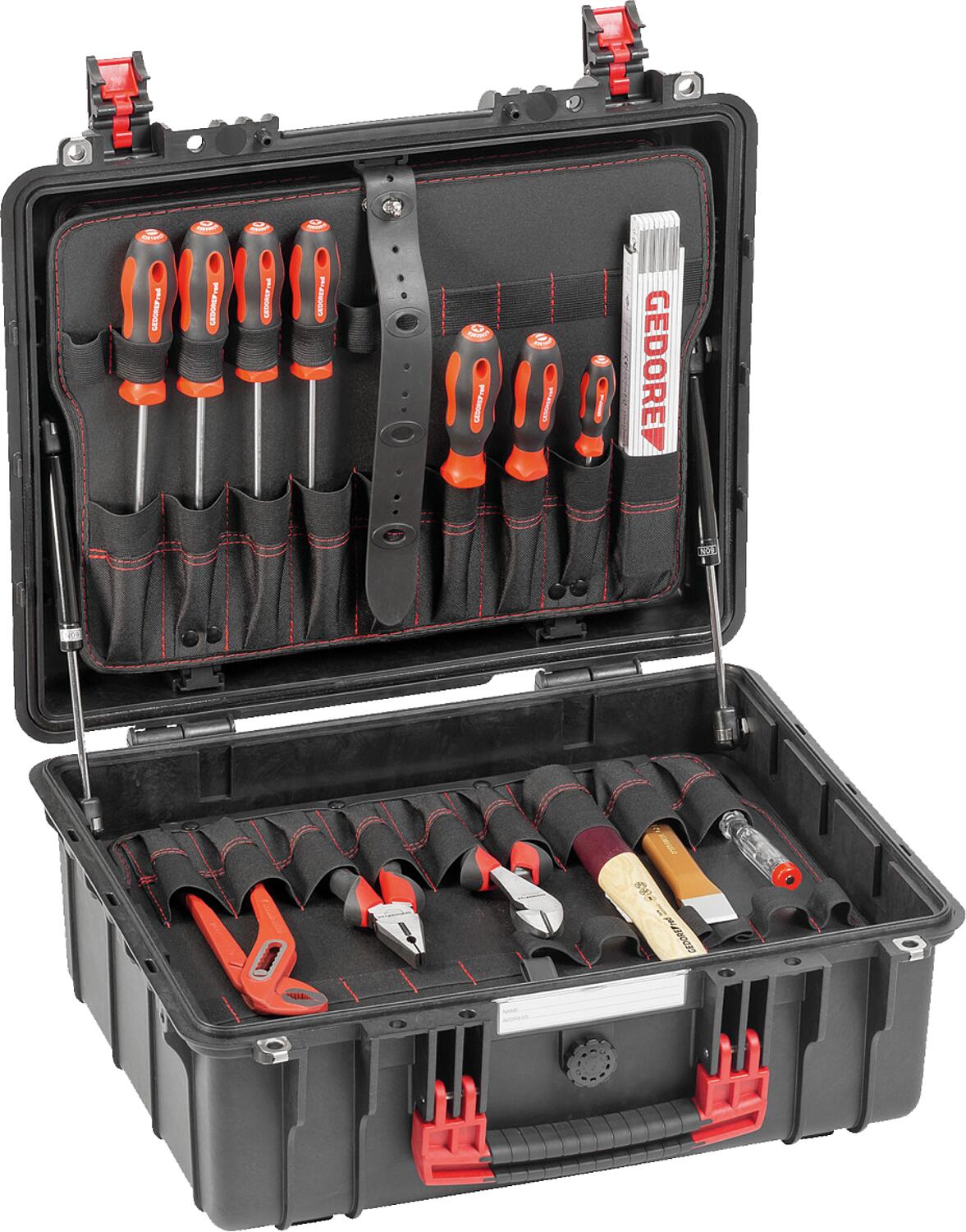 GEDORE red R21652101 MEISTER XL tool case, 101 pieces