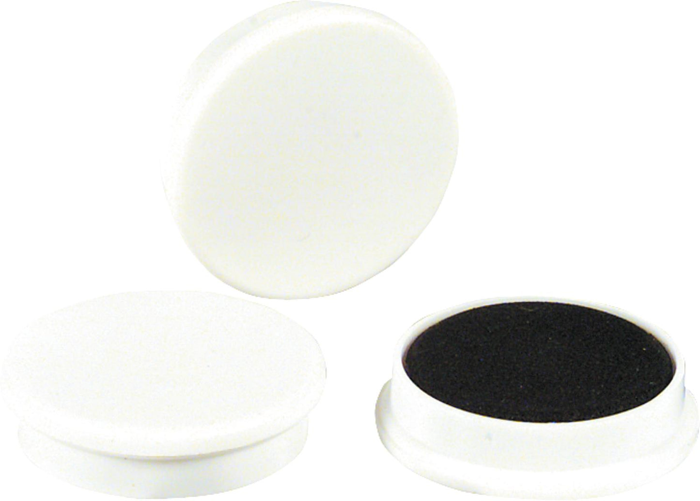 Organization magnets, size 30 x 8 mm, white, 1 piece