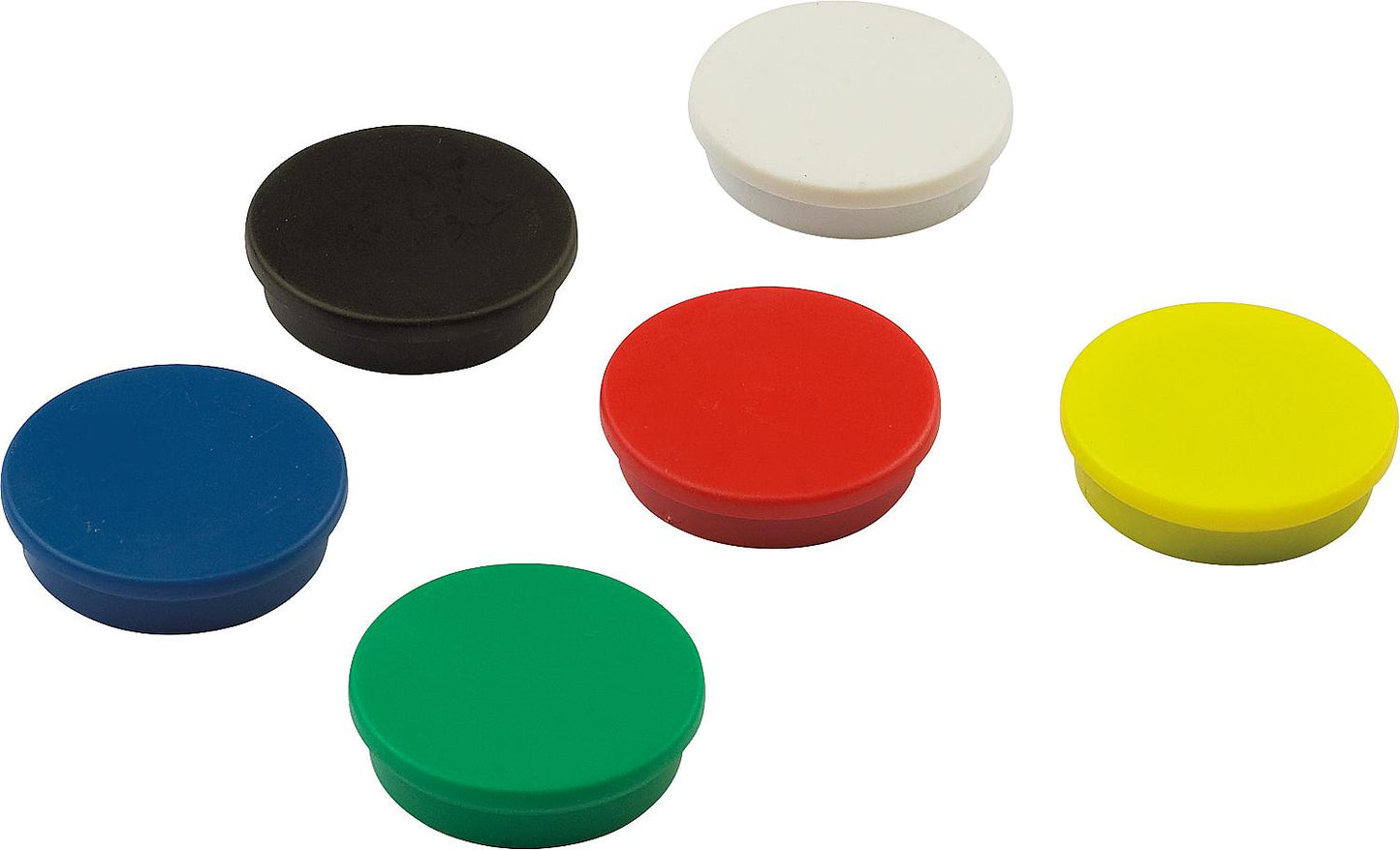Organization magnets, size 30 x 8 mm, white, 1 piece