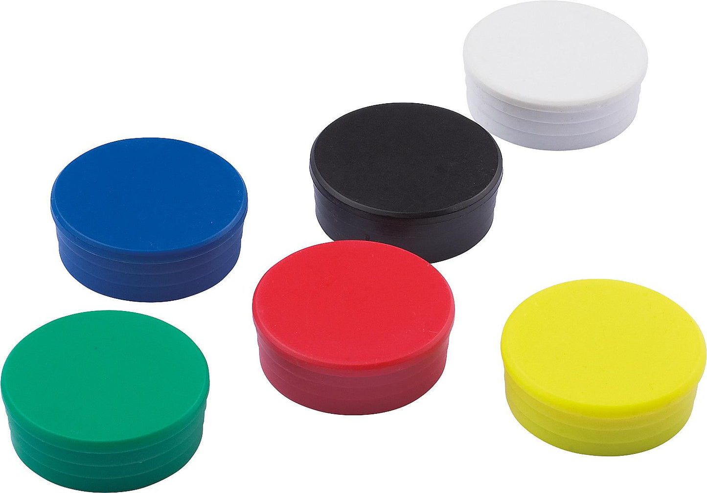 Organization magnets, size 35 x 14 mm, white, 1 piece