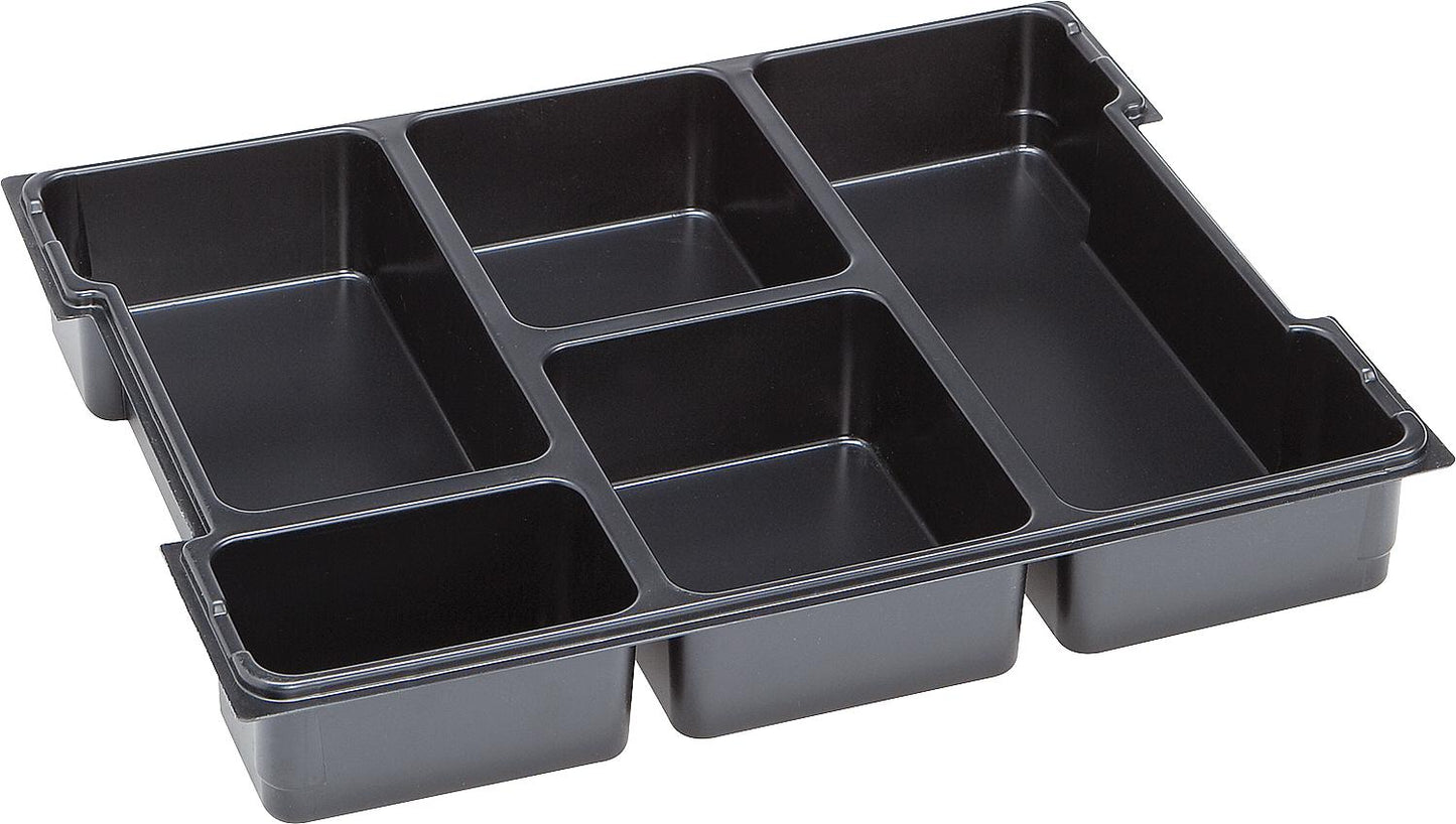 Small parts insert, 5 compartments, suitable for L-Boxx 102 405x315x62mm