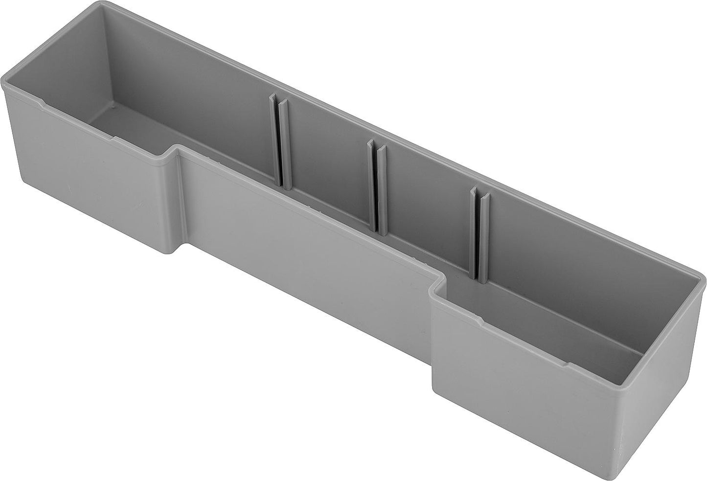 Grey insert box U3 70 x 310 x 63 mm for L-Boxx 102 and L-Boxx 136