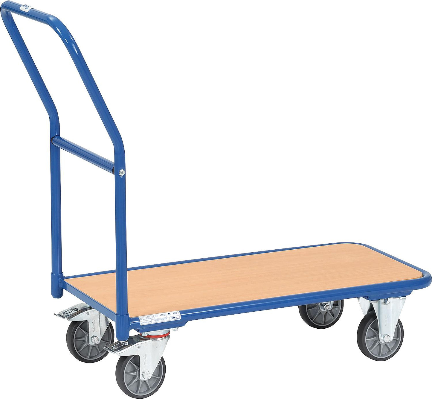 Magazine trolley 1200 fetra®, load capacity 200 kg, loading area 850 x 450 mm
