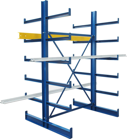 Cantilever base unit KARL double-sided with 12 levels 2000x1250x1240mm bay load 2400Kg