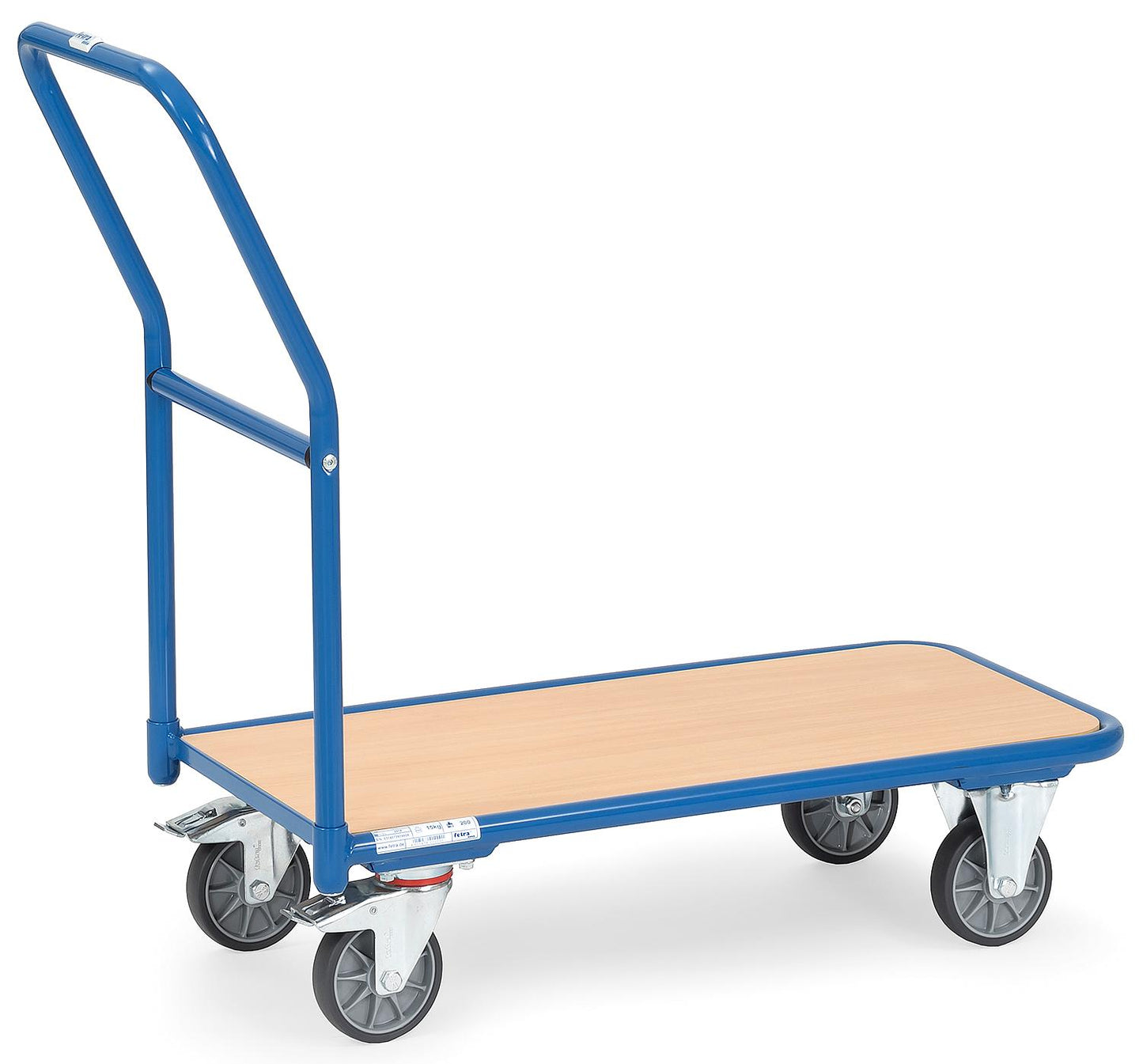 Magazine trolley 1200 fetra®, load capacity 200 kg, loading area 850 x 450 mm