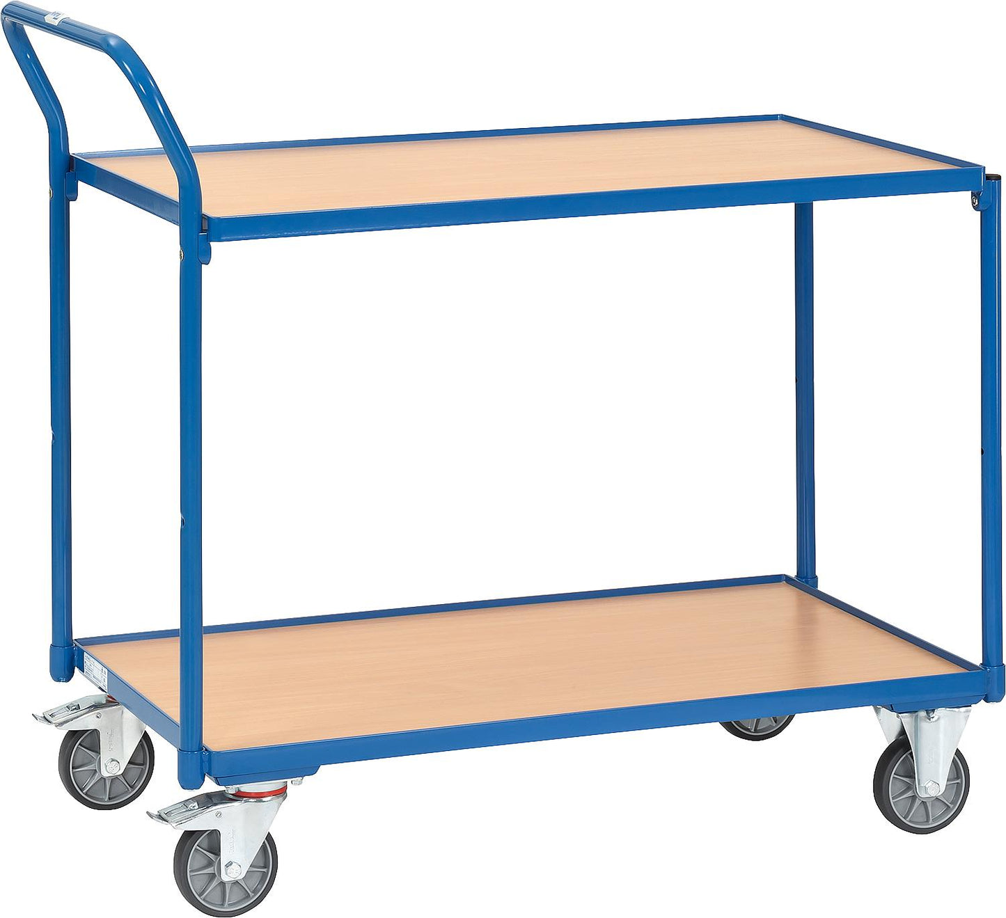 Tischwagen Fetra 2740/2742, bis 300 kg, mit 2 Böden aus Holz
