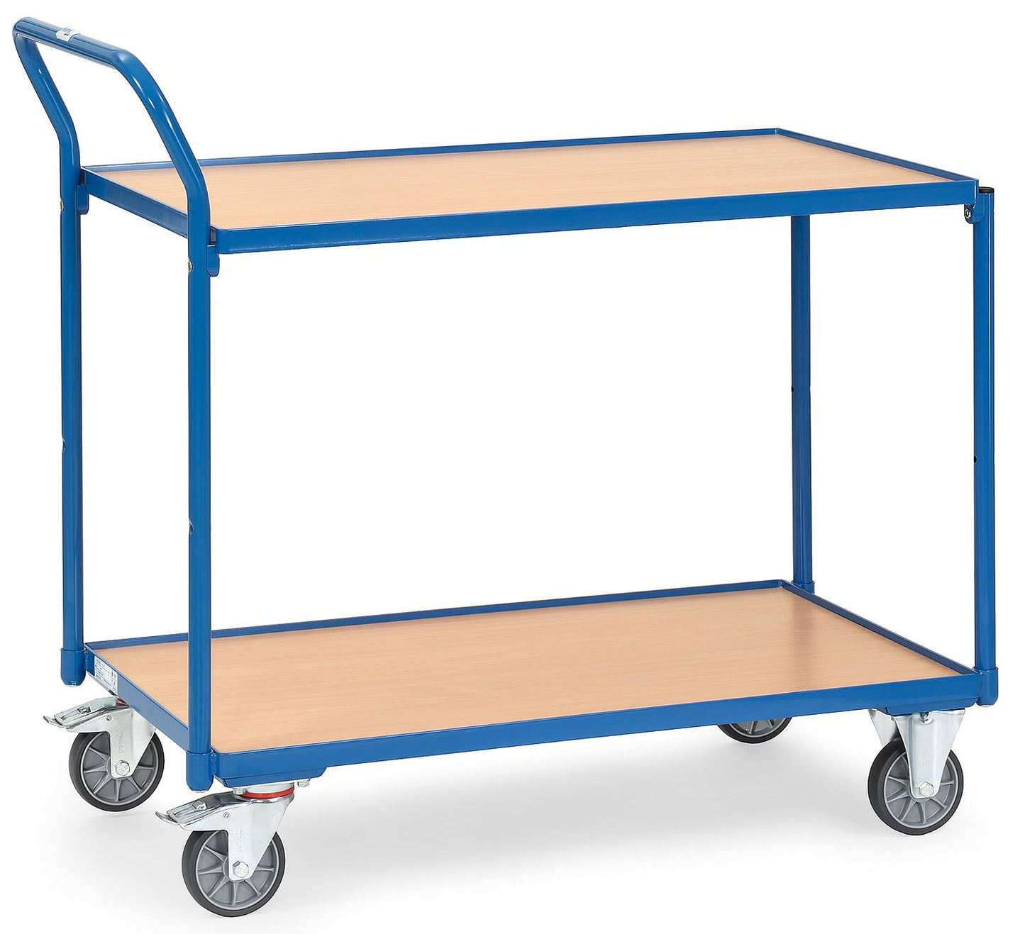Tischwagen Fetra 2740/2742, bis 300 kg, mit 2 Böden aus Holz