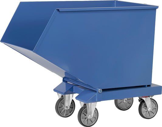fetra® 4702 tipper trailer with drain valve, maximum load capacity 750 kg