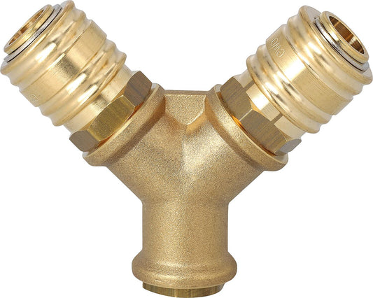 2-way distributor G 1/4 IG