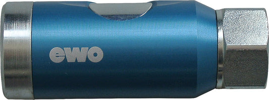 Safety compressed air coupling NW 7.2/7.4 ISO 4414 DIN/EN 983 with IG DN8 (1/4")