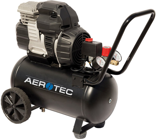 Aerotec oil-free piston compressor Zenith 270 Tech Silent 230 Volt with 10 bar and 24 liter tank