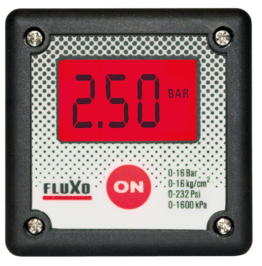 AEROTEC digital pressure gauge, max. 16 bar, with external thread DN6 (1/8")