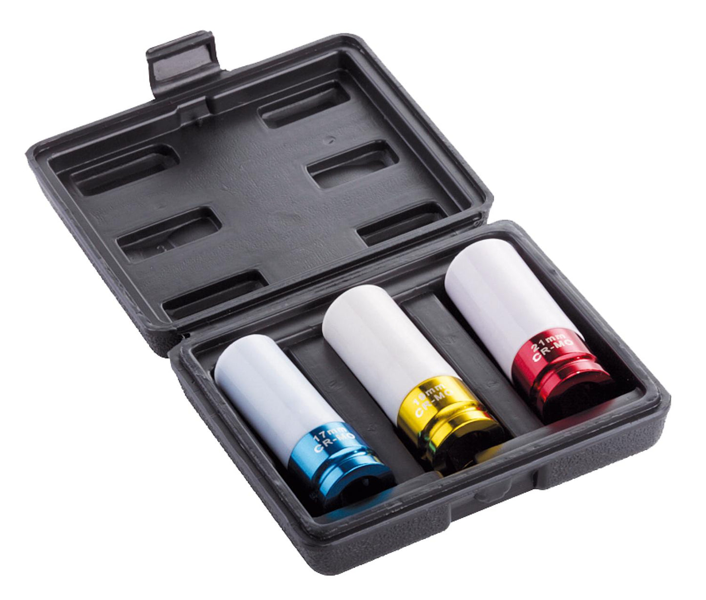 Jeu de 3 clés à douille AEROTEC, 17, 19 et 21 mm avec entraînement 1/2".