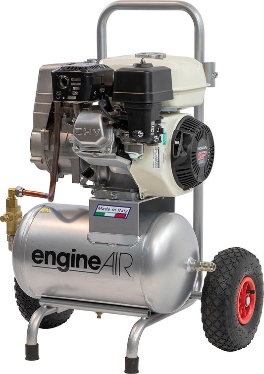 Honda Aerotec 400-20 piston compressor, with 20-liter tank