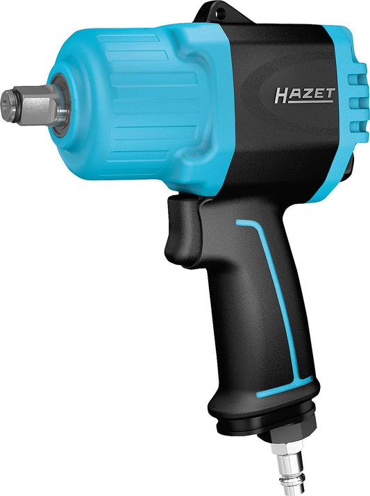 HAZET 1/2" pneumatic impact wrench with 2200 Nm loosening torque, incl. NW 7.2
