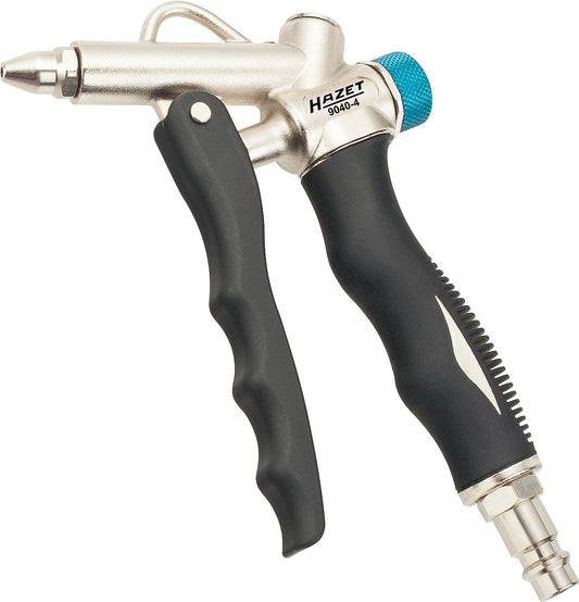 HAZET blow gun with long nozzle, short nozzle and two air connections