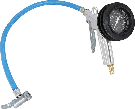 Standard tire inflator with lever connector, max. operating pressure 10 bar