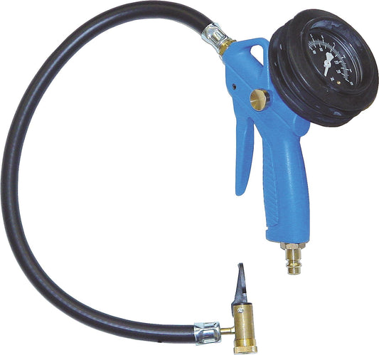 Tire inflator with lever connector, max. operating pressure 10 bar