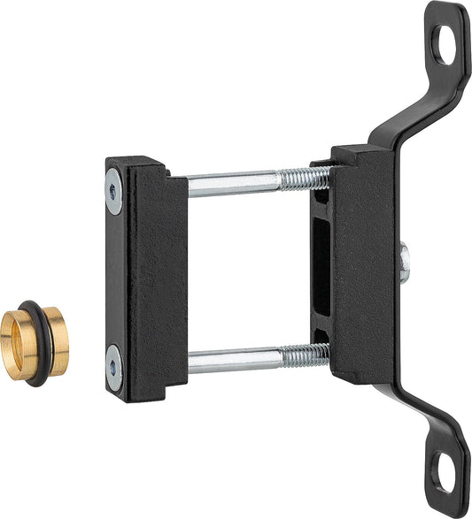 Fastening and connecting element variobloc, compact set connection with T-holder G 1/4"