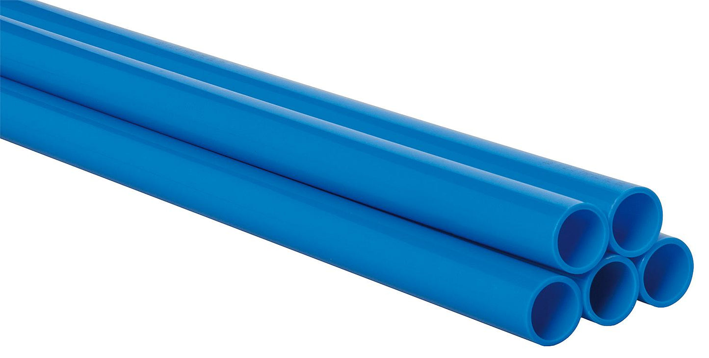 PA pipe 12, OD 15mm, ID 12mm, colour: blue, length in length, pack size = 20x3m