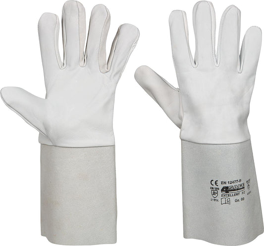 Welding glove, nappa leather, size L